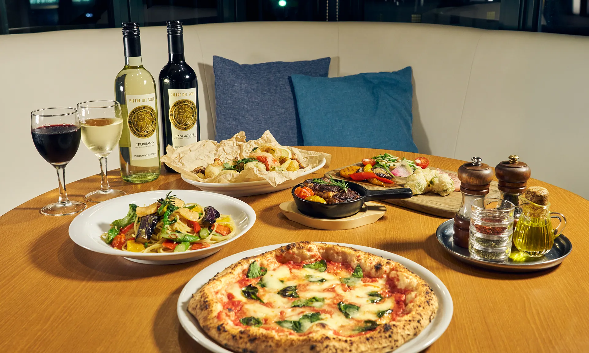 トゥザハーブスの本格イタリアンディナー